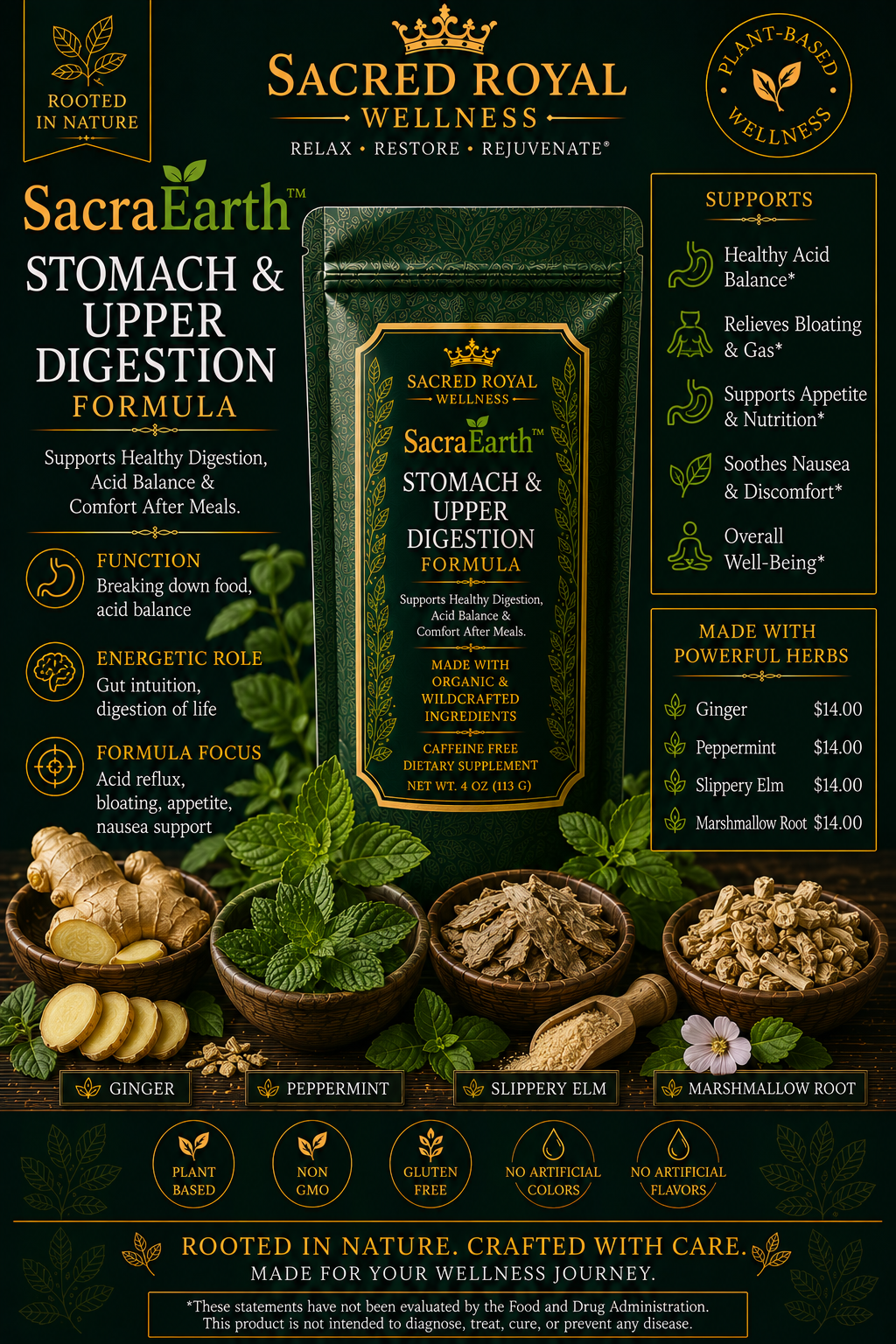 Stomach & Upper Digestion Formula