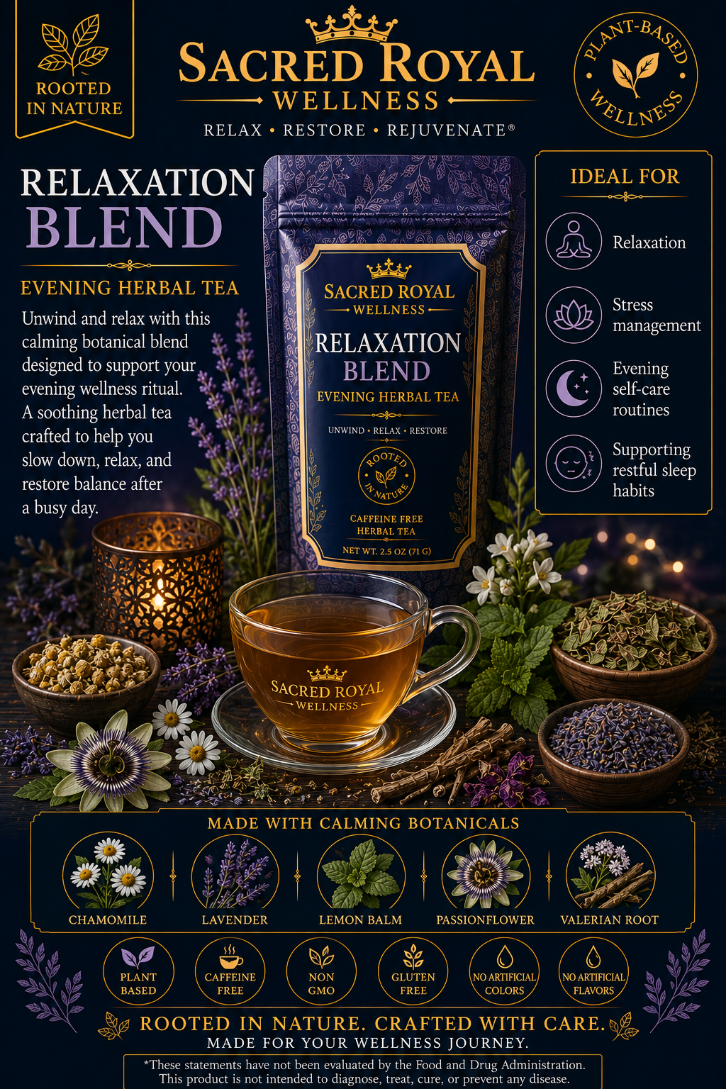 Sacred Royal Relaxation Blend