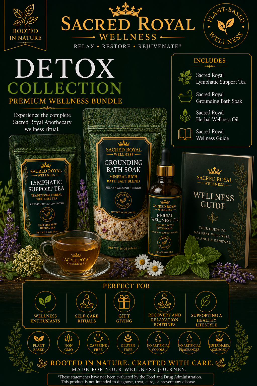Sacred Royal Detox Collection
